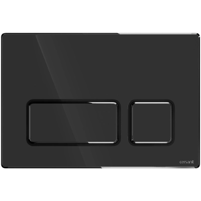 Кнопка змиву Cersanit BLOCK збройова сталь K97-0447