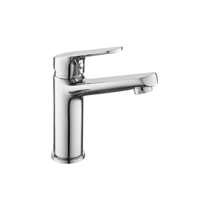 Смеситель для умывальника Cersanit FLAVIS хром с пластиковым донным клапаном CLICK-CLACK S951-277