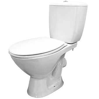 Унитаз компакт 767 KORAL 011 3/6 с полипропиленовым сиденьем с металлическими креплениями K681-001