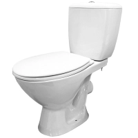 Унитаз-компакт Cersanit 900(767) KORAL 011 гор слив,3/6,нижн уд+сид. полипр мет крепл НКБ