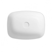 Умывальник на столешницу прямоугольный LARGA 50х38 белый матовый K677-016