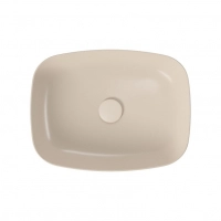 Умывальник на столешницу прямоугольный LARGA 50х38 бежевый матовый K677-062
