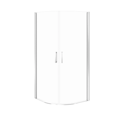 Душевая кабина полукруглая Cersanit MODUO 80х80х195 с полноразмерными дверями S162-018