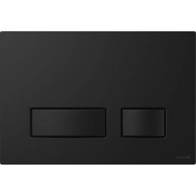 Кнопка змиву Cersanit MOVI II чорний матовий K97-511