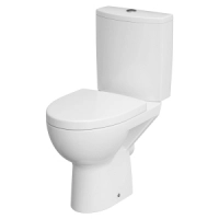 Унітаз компакт PARVA 306 011 3/6 з дюропластовим сидінням з плавним закриванням і функцією простого зняття K27-027