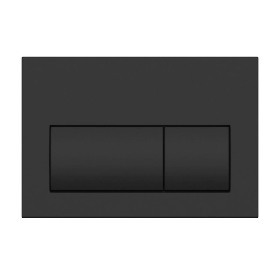 Кнопка змиву Cersanit PRESTO чорний мат K97-418