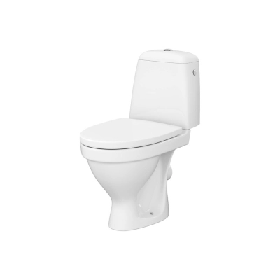 Унитаз-компакт Cersanit 837 EKO 2 SIMPLE ON 020 гор слив, 3/5, боковой подв+сид дюроп K44-128