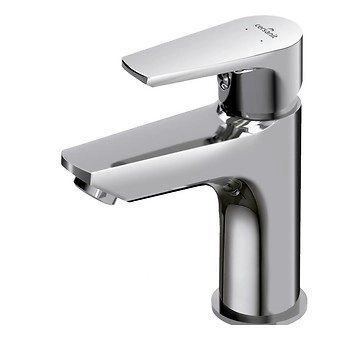 Смеситель для умывальника VERO с металлическим донным клапаном со шлангом 3/8 S951-042