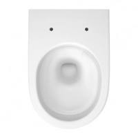 Сет B875 Унітаз підвісний ZEN PRO STREAM ON овальний з дюропластовим сидінням LARGA SLIM WRAP з плавним закриванням і функцією простого зняття однією кнопкою S701-719