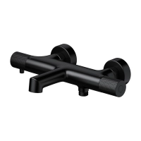 Смеситель для ванны и душа с термостатом ZEN черный