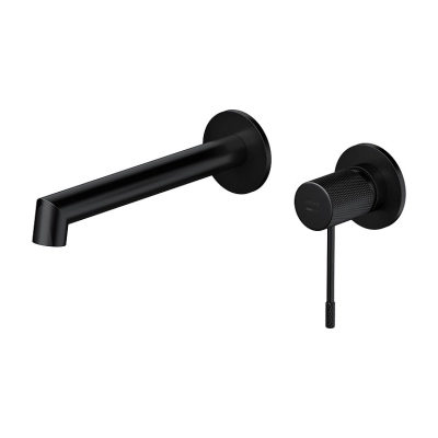 Змішувач для умивальника ZEN з коробкою прихованого монтажу, чорний S951-597